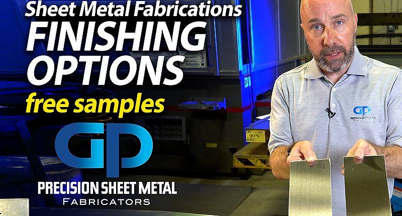 Sheet Metal Finishing options - GP Precision